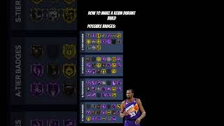 NBA 2k24 How to make a Kevin Durant Build #2kcommunity #nba2k24 #viral #gaming #viraltiktok #2k24