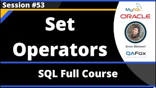 SQL - Part 53 - Set Operators