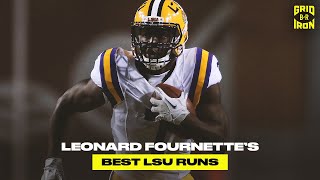 Leonard Fournette Was Unstoppable at LSU | Top 10 College Runs