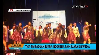 Tiga Tim Paduan Suara Indonesia Raih Juara di Swedia