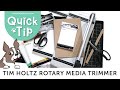 The Must-Have Tim Holtz Rotary Media Trimmer DOES IT ALL!