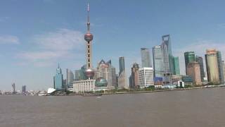 2011年5月末頃  外灘 浦江 上海テレビ塔 東方明珠塔  上海 Shanghai HD 高画質