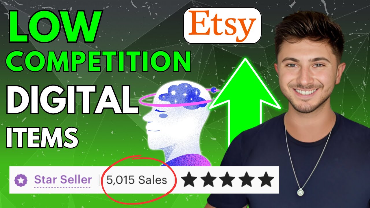 7 Etsy Low Competition Digital Products With High Search Volumes Youtube