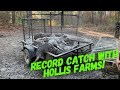 Hollis Farms record catch!