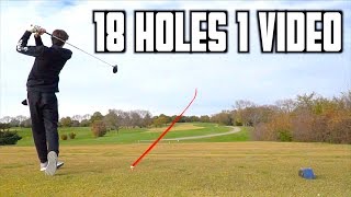 Playing 18 Holes of Golf While Being Sick (Can I Beat My Record 68?) - GM GOLF