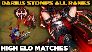High Elo Darius Gameplay | How to Climb as Darius | With Full Commentary + Playing from Behind +More