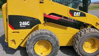 2010 Caterpillar 246C Skid Steer Loader: Walk-Around Inspection Video!