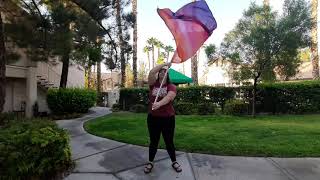 Colorguard Basics: Cones Tutorial + Exercise