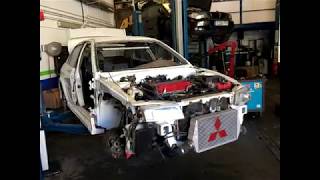 Conversion  LHD Mitsubishi EVO 5 - Josu Barrena