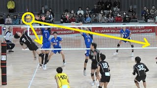 福山平成大学 伝説のOH #小山敦己 選手が天皇杯で魅せたスーパープレー集 vs #洛南カルテット \u0026 #西田有志  選手率いるジェイテクト 男子バレーボール 天皇杯2018