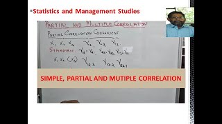 SIMPLE, PARTIAL AND MULTIPLE CORRELATION #LearnSTATISTICS with Venugopalan.P.K