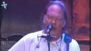 Neil Young - Four Strong Winds (by Ian Tyson) - Live @ Farm Aid 2007 / Widescreen / LyRiCs