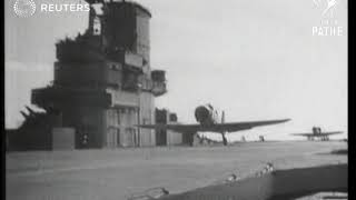 British aircraft carrier Ark Royal survives another bombing (1941)