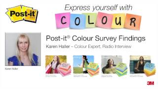 Post-it® Colour Survey Radio Interview