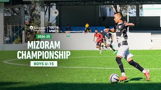 Holy Mission School vs Mualchin FC | Boys U-15 | Mizoram Championships | RFYS