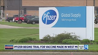 Pfizer starts COVID-19 vaccine trial; vaccine will be made in Portage