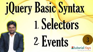 jQuery Basic Syntax | Jquery Tutorial