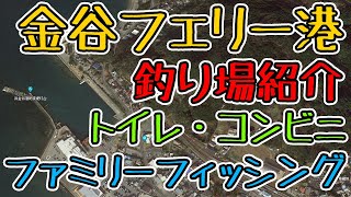 【釣り場紹介】金谷フェリー港 この時期何が釣れるのか、トイレ、コンビニ情報 JR浜金谷にある金谷漁港は釣り禁止