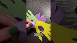 Mardi Gras DIY Mask