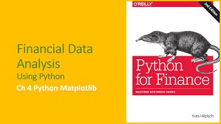 ENG | Financial Data Analysis using Python | Ch 4 Python Matplotlib