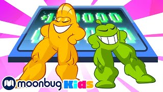 Om Nom Stories - Monster Gaming! | Season 20 - New Neighbors | Funny Cartoons for Kids