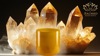 HoneyComb Crystal Singing Bowl | Deep Grounding & Root Chakra Healing