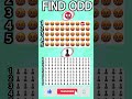 find odd emoji easy and hard 🤣answer in comment🤣 shorts viral 17