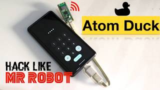 Atom Ducky - Wireless USB rubber ducky like mr. robot [Hindi]