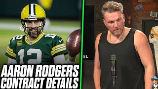 Pat McAfee Reacts: Aaron Rodgers New Contract Details Released