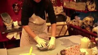 Venetian making masks - Carnival of Venice - tutorial hd
