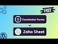 (Free) Integrating Forminator Forms with Zoho Sheet | Step-by-Step Tutorial | Bit Integrations