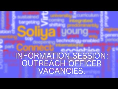 [Video] Information Session: Outreach Officer Job Vacancies.