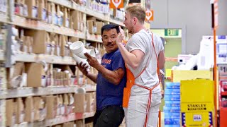 Rude Home Depot Employee Prank!