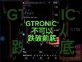 GTRONIC 不可以跌破前底