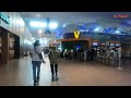 walking tour kuala lumpur int l airport terminal 2 check in counter สนามบินกัวลาลัมเปอร์ มาเลเซีย