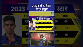 2023 में Team India में कौन स्टार ? | Virat | Shubman | Siraj | #shorts