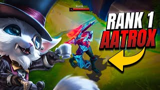 EU RANK 1 AATROX NAAYIL MEETS MY GNAR!!