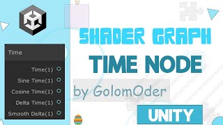 Shader Graph Unity 2020 | Time Node Tutorial | Example !