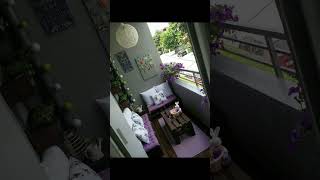 small balcony decoration ideas |#youtubeshorts #shorts