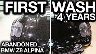 First Wash in 4 Years BMW Z8 Alpina 1/555 Ever Made!