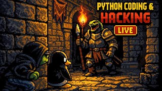 PYTHON CODING & HACKING LIVE! Hacker101 | Cryptohack | Vulnyx Fuser