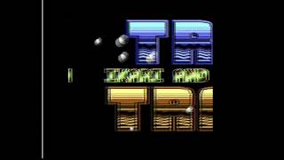Commodore 64 C64 C - Transcom Cracktro [1990] on real Hardware using SID 8580