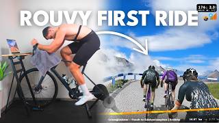 I tried INDOOR CYCLING with ROUVY (becoming a cyclist ep. 2)