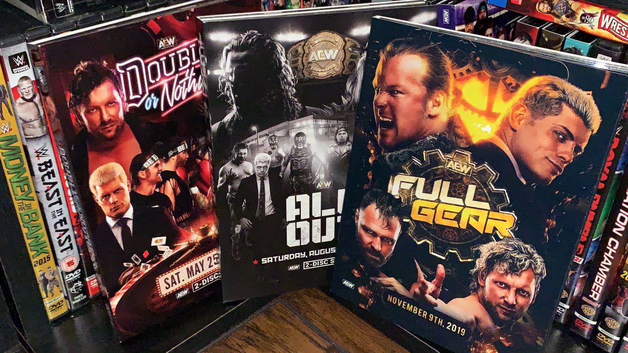 AEW DVD List Complete List Of All Elite Wrestling DVDs, 40% OFF