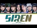 RIIZE ‘SIREN’ Lyrics (라이즈 SIREN 가사) (Color Coded Lyrics)