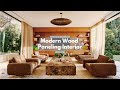 Fusing Tradition and Modernity: Wood Paneling Interior Inspirations