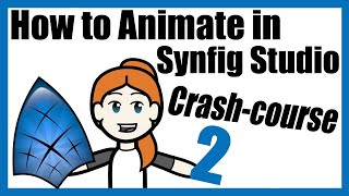 How to Animate Using Synfig Studio #2 (Advanced Drawing Tools)