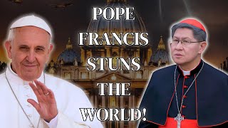 Breaking: Pope Francis Unveils Shocking News About Cardinal Tagle!