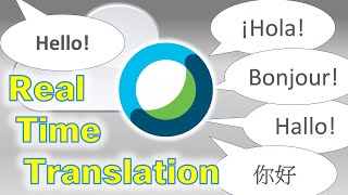 Real Time Translation in Cisco Webex Meetings!