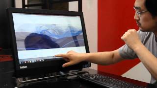 Digital design firm uses all-in-one multitouch ThinkCentre M90z